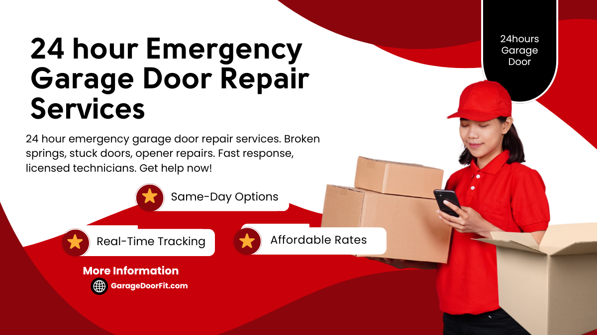 24 hour Emergency Garage Door Repair Services