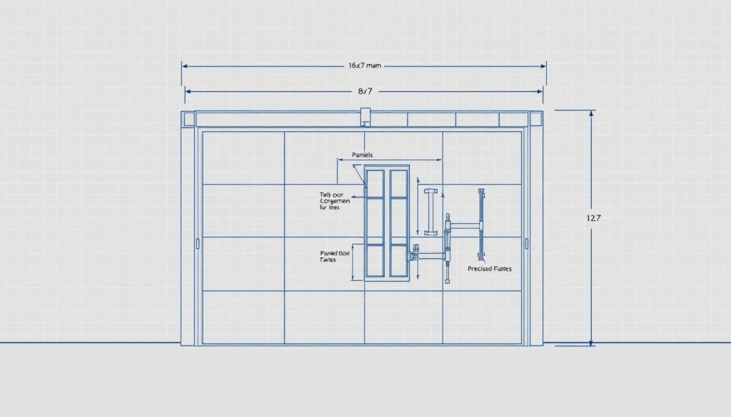 16x7 Garage Door Installed