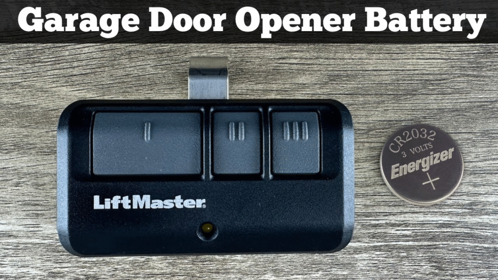 How to Change Battery in LiftMaster Garage Door Opener